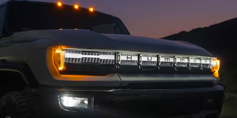 brand new 2024 Hummer headlights