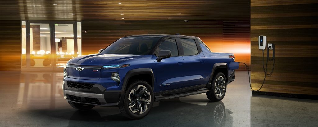 2025 Chevrolet Silverado EV charging
