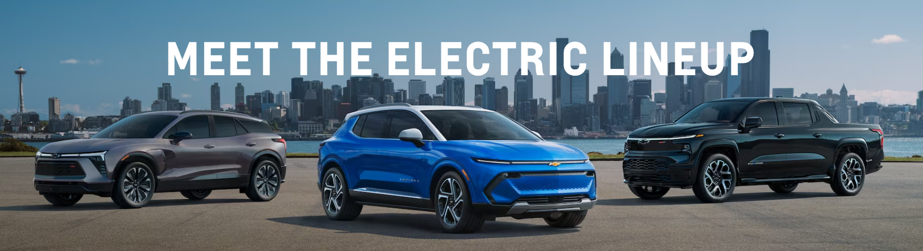 2025 Chevy EV lineup near Benton Harbor, MI - LeValley Chevrolet GMC