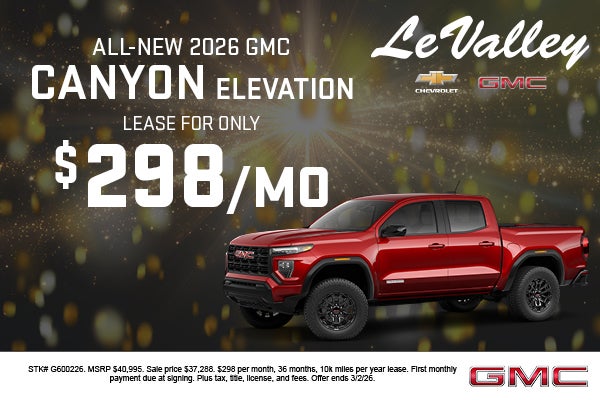 GMC Canyon Elevation
