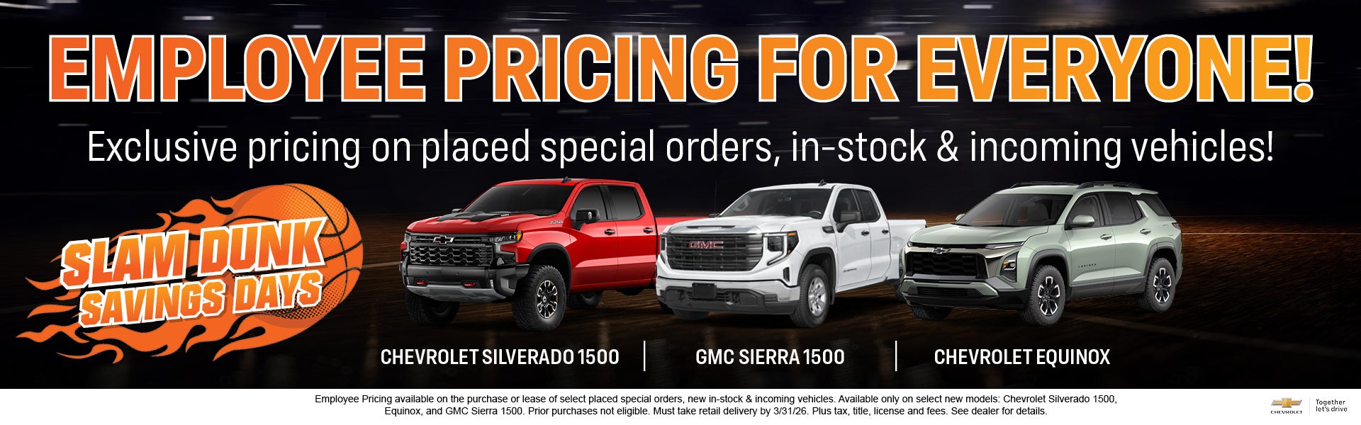 Employee Pricing For Everyone !