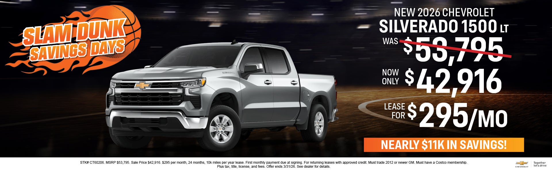 New 2026 Silverado 1500 LT