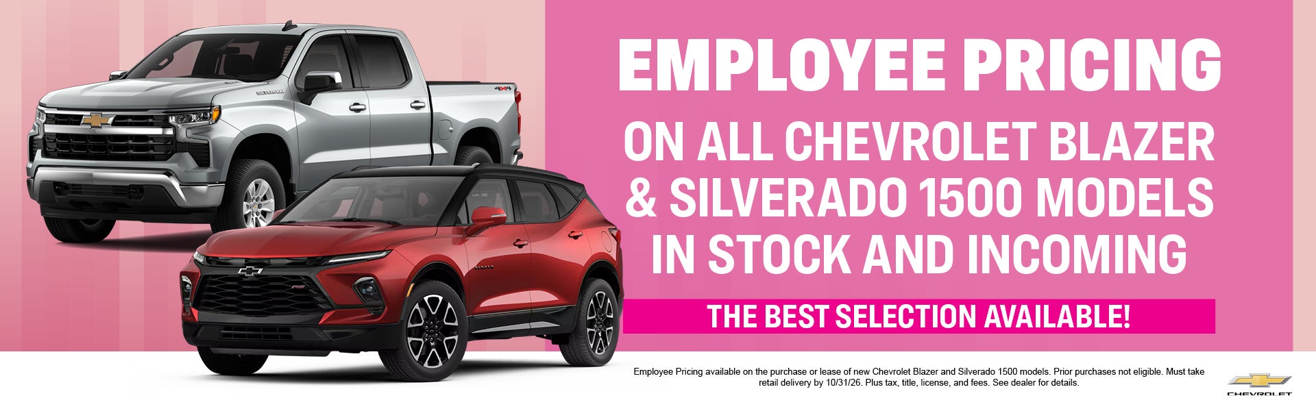 Employee Pricing