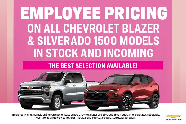 Employee Pricing
