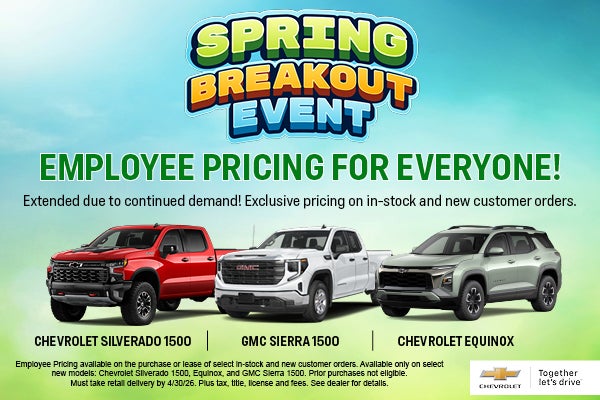 Spring Breakout Event 