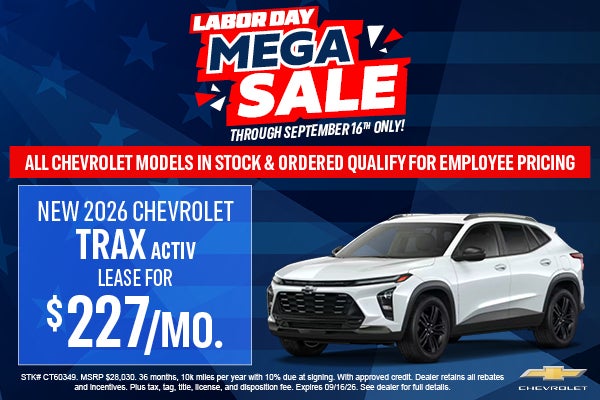 Trax Labor Day Lease Offer